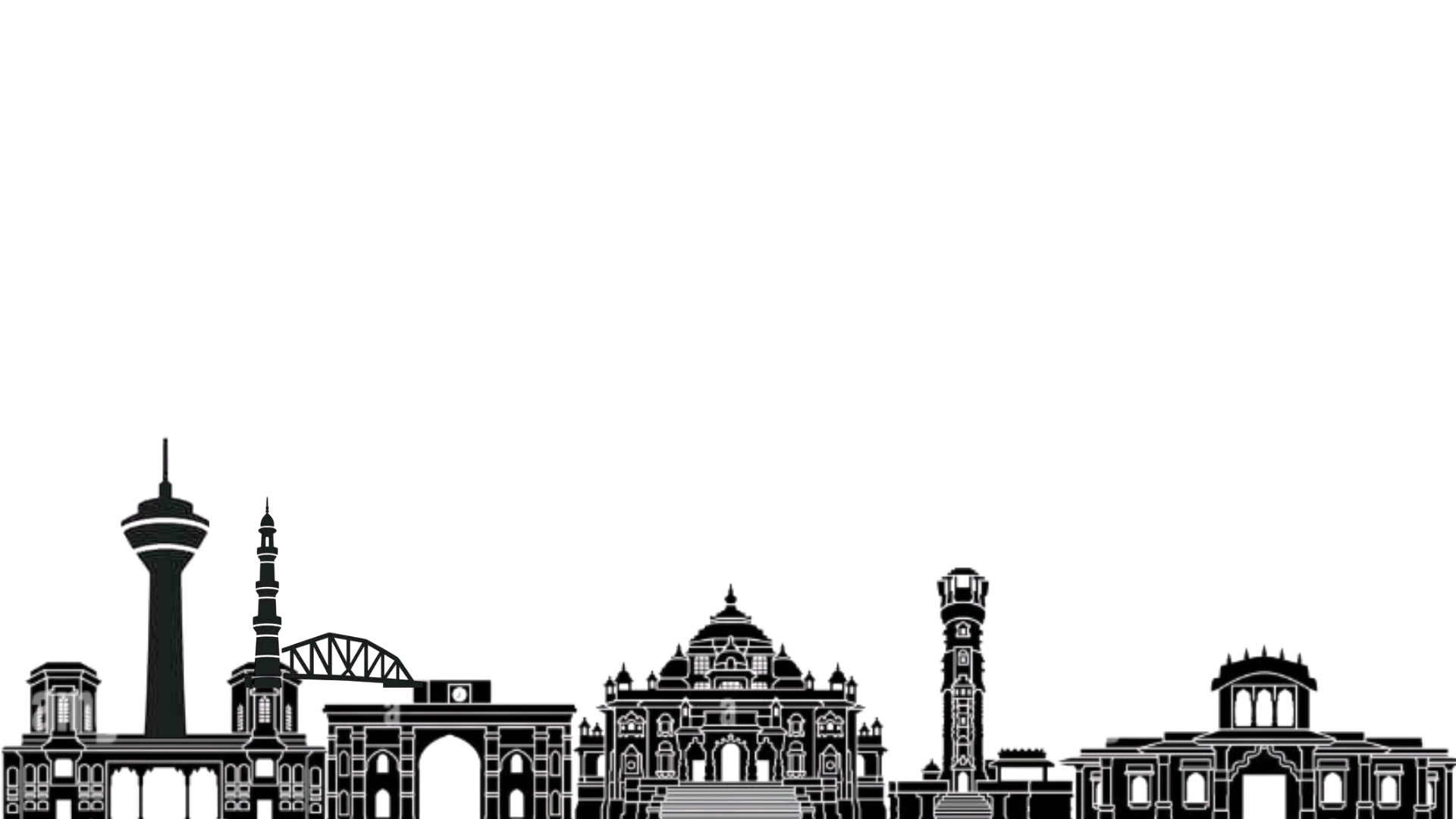 Ahmedabad city skyline background - JD Digital Marketing Agency