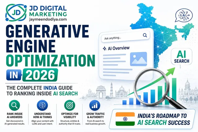 AI SEO services and generative engine optimization guide by JD Digital Marketing
