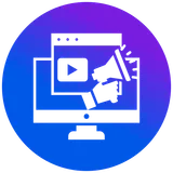 Social media marketing icon
